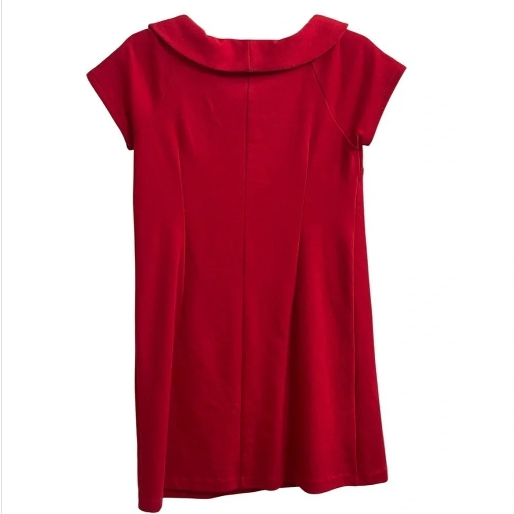 Michael Kors Red Short Sleeve Button Detail Dress - Size Women’s XS - Picture 2 of 8